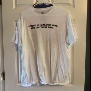 Men's Large Simpsons "Normal Family" Shirt